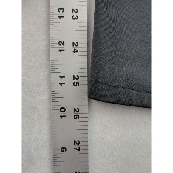 Boys Nike Pro Combat Athletic Compression Pants Size L Black White Swoosh Logo - Picture 11 of 12